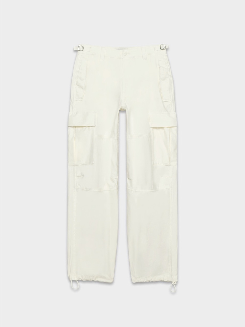 NWT Aritzia Tna Supply Cargo Pants GD Dove White Cream- Size 2